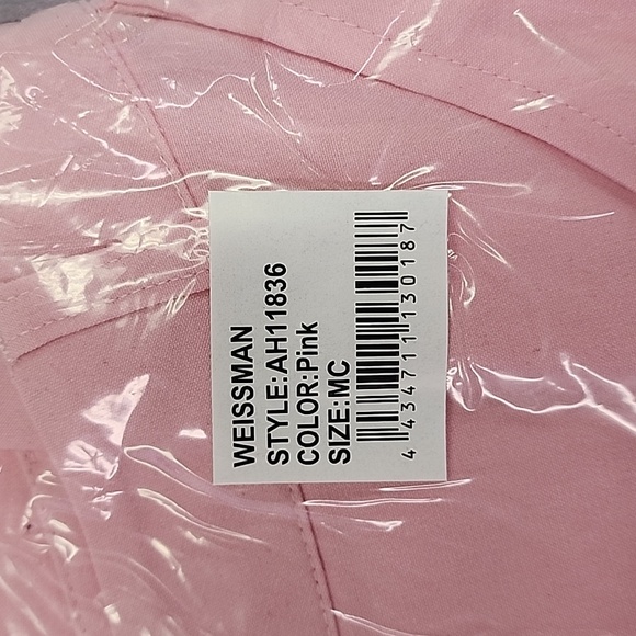 Weissman Soft Pink Dance Costume Pantsuit Size Medium Child - Picture 3 of 3